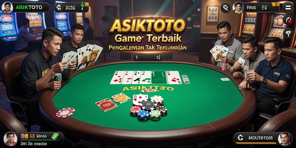 Gameplay seru ASIKTOTO di meja poker