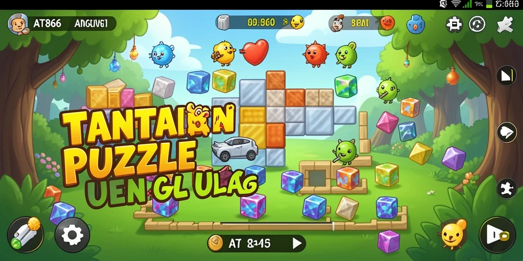 Tampak menarik dengan tantangan gameplay Puzzle yang seru.