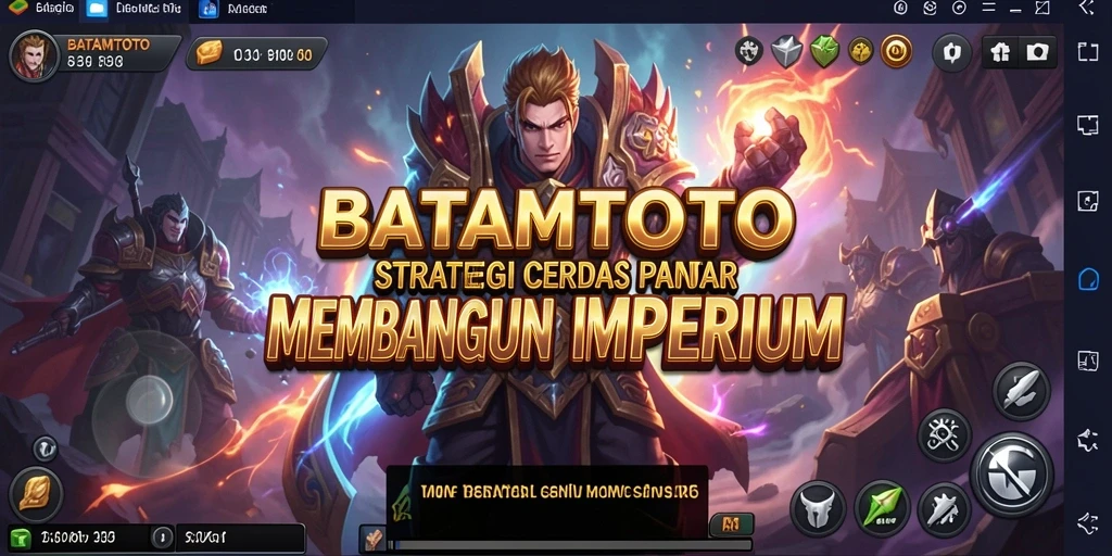 Tampilan gameplay menarik dari BATAMTOTO dengan strategi yang mendalam.