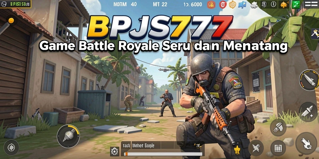 Gameplay seru dalam pertempuran Battle Royale di BPJS777.