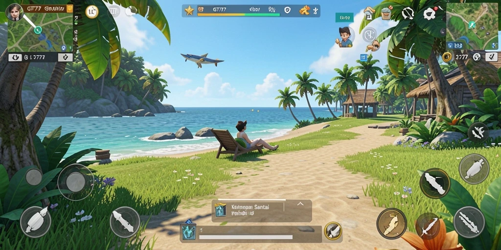 Tampilan menarik dari gameplay GT777 yang menghibur.