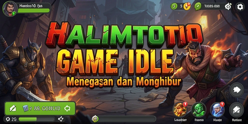 Tampilan gameplay HALIMTOTO yang menarik dan penuh warna.