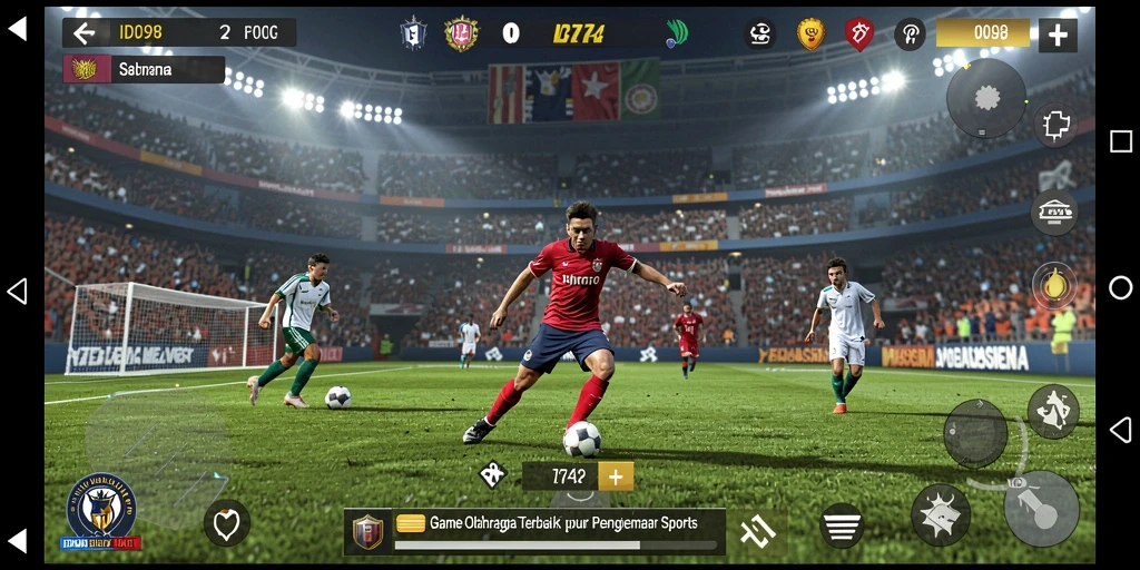 Tampilan gameplay ID098 yang menakjubkan dalam aksi olahraga.