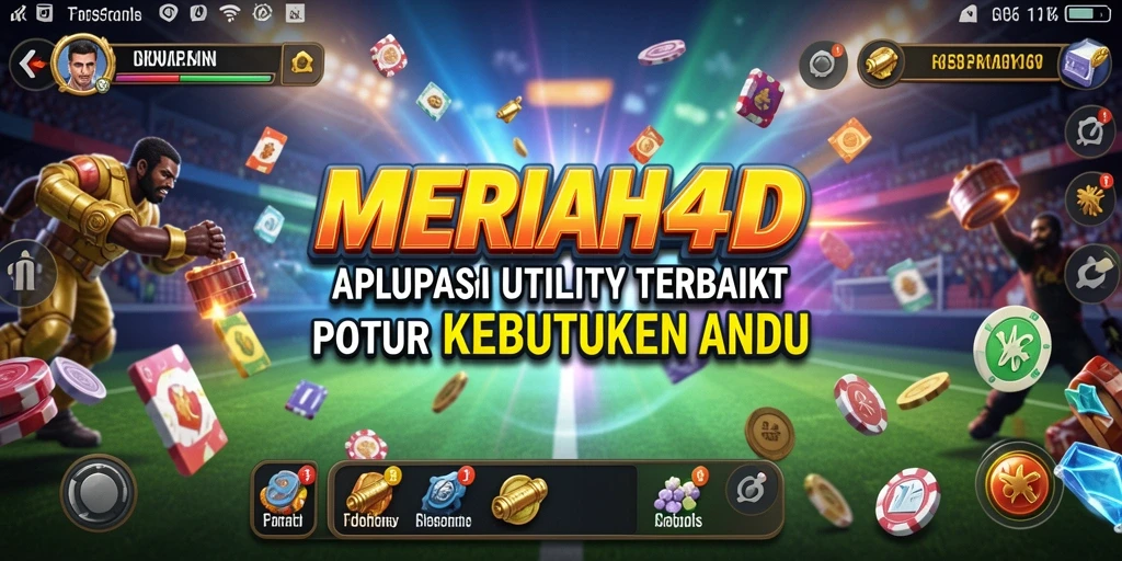Tangkapan layar utama MERIAH4D menampilkan tampilan aplikasi Utility yang menarik.