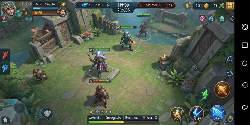 Screenshot MPO08 menampilkan aksi gameplay seru dalam strategi.