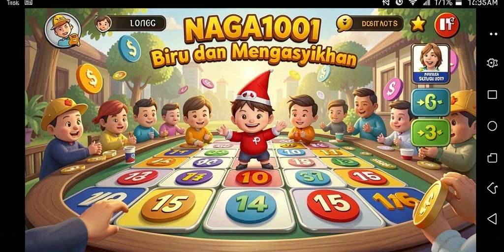 Tampilan menarik gameplay Bingo di NAGA1001.