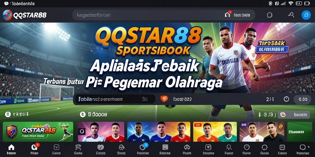 Tampilan gameplay taruhan olahraga yang menarik di QQSTAR88.