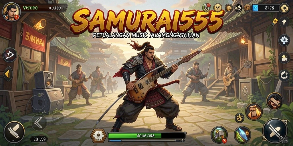 Tampilan gameplay SAMURAI555 yang seru dan interaktif.