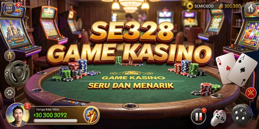 Tampilan permainan Kasino SE328 yang mengasyikkan dan penuh warna.
